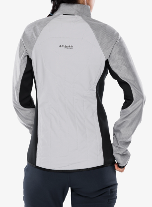 Dámska hybridná bunda dámska Columbia Arctic Crest Hybrid Full Zip - lavender pearl/black