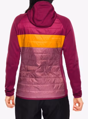Dámska hybridná bunda dámska Cotopaxi Capa Hybrid Insulated Hooded Jacket - jam/fig