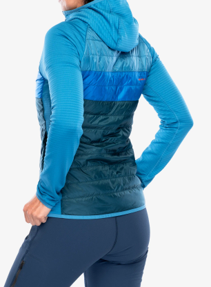 Dámska hybridná bunda dámska Cotopaxi Capa Hybrid Insulated Hooded Jacket - lake/abyss