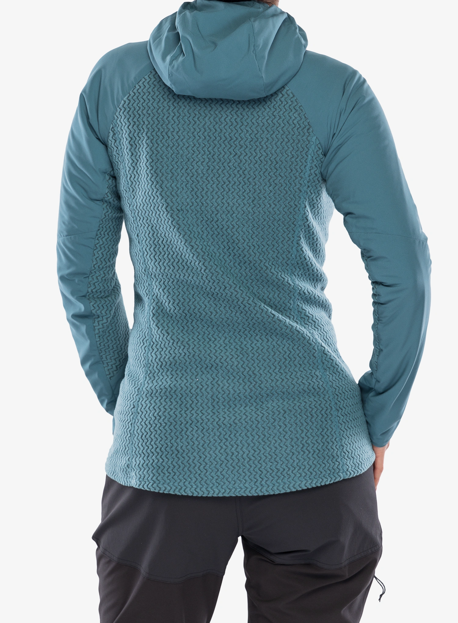 Dámska hybridná bunda dámska Patagonia Nano-Air Light Hybrid Hoody - wetland blue