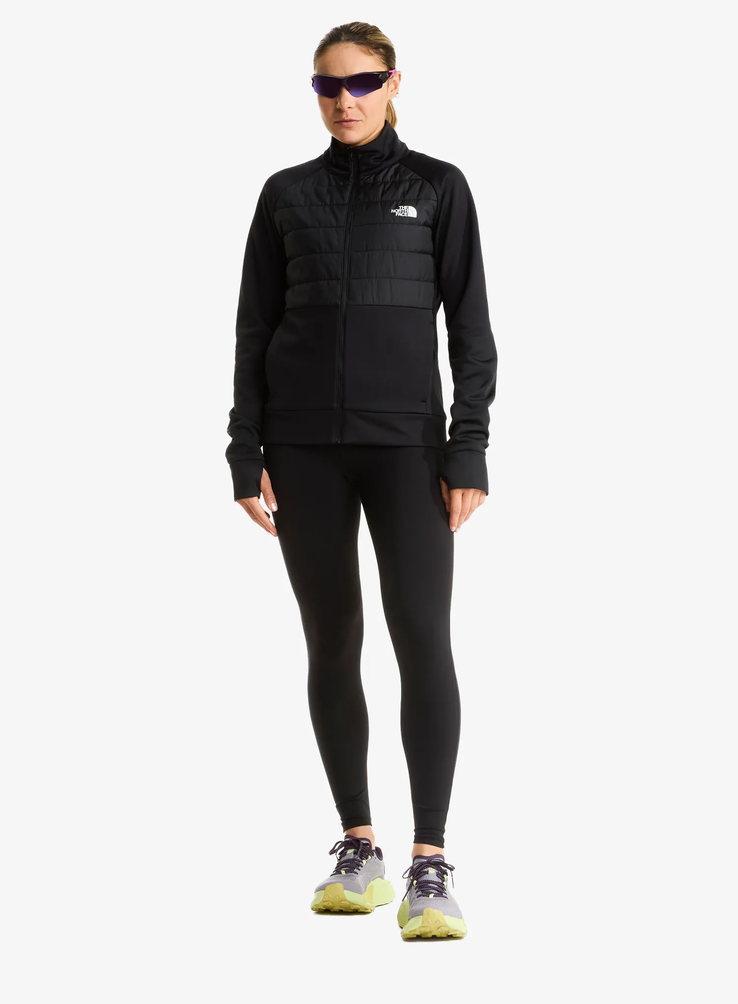 Dámska hybridná bunda dámska The North Face Reaxion 2.0 Hybrid Jacket - tnf black heather