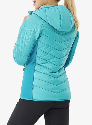 Dámska hybridná bunda dámska Viking Becky Warm Pro Polartec Primaloft - turquise