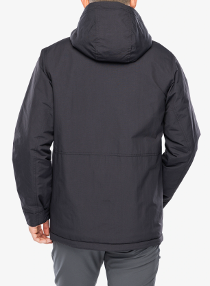 Hybridná bunda Patagonia Isthmus Parka - ink black