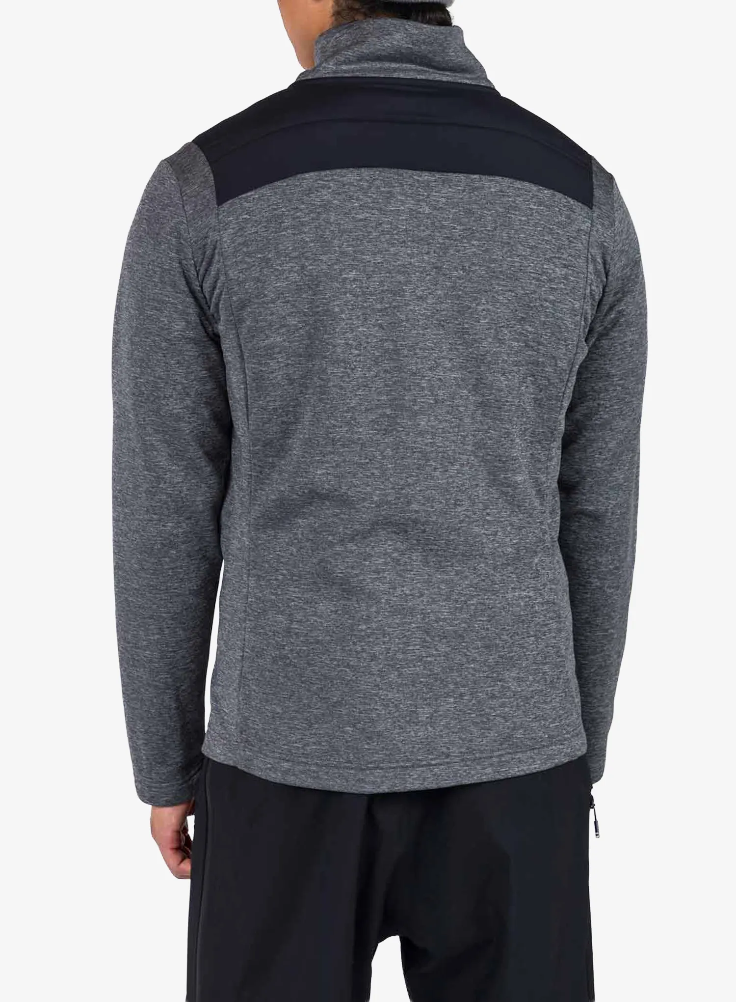 Hybridná bunda Rossignol Classique Hybrid Clim FZ - heather grey