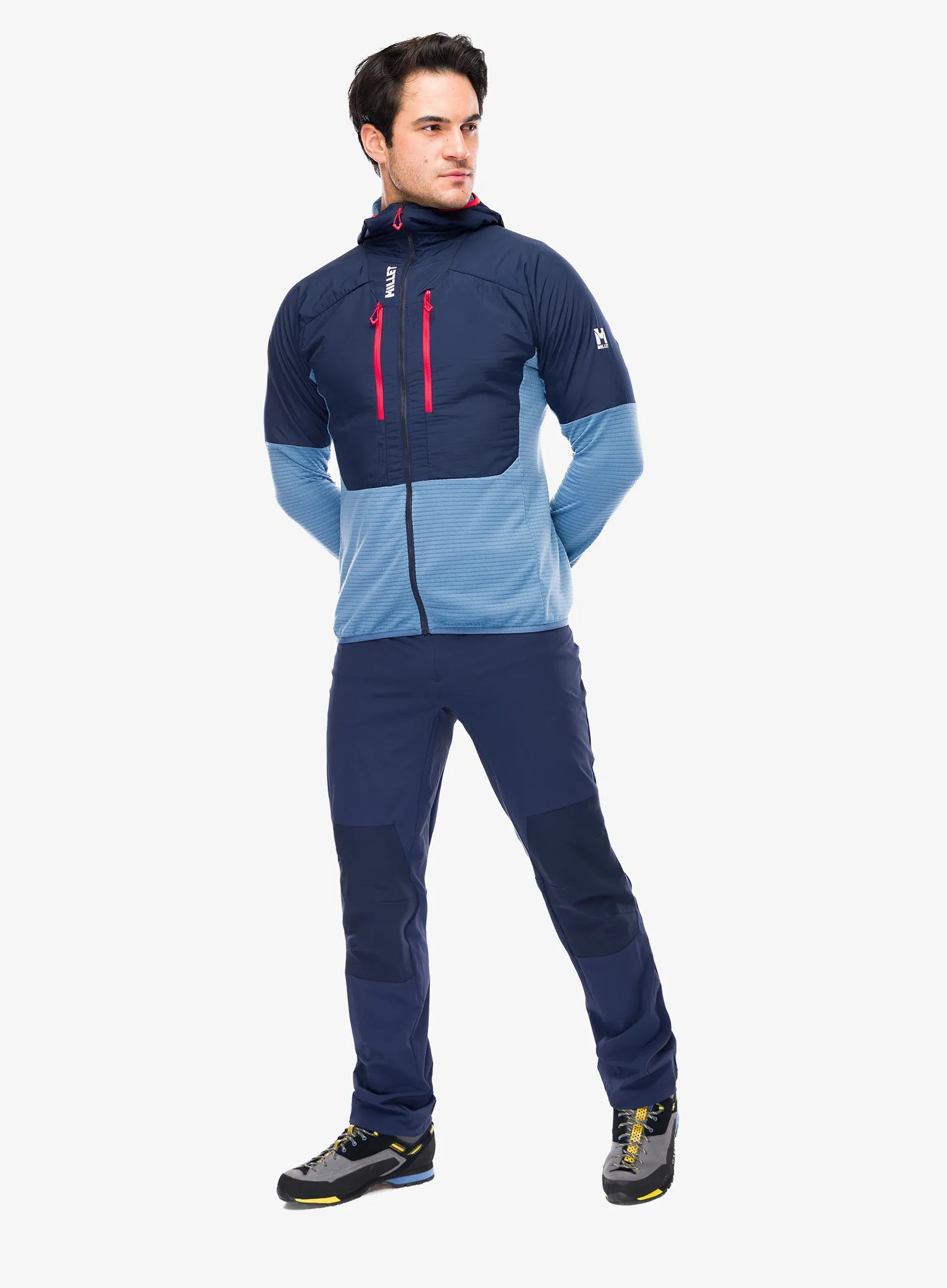 Bunda Millet Parmelan Hybrid Hoodie - coronet blue/saphir