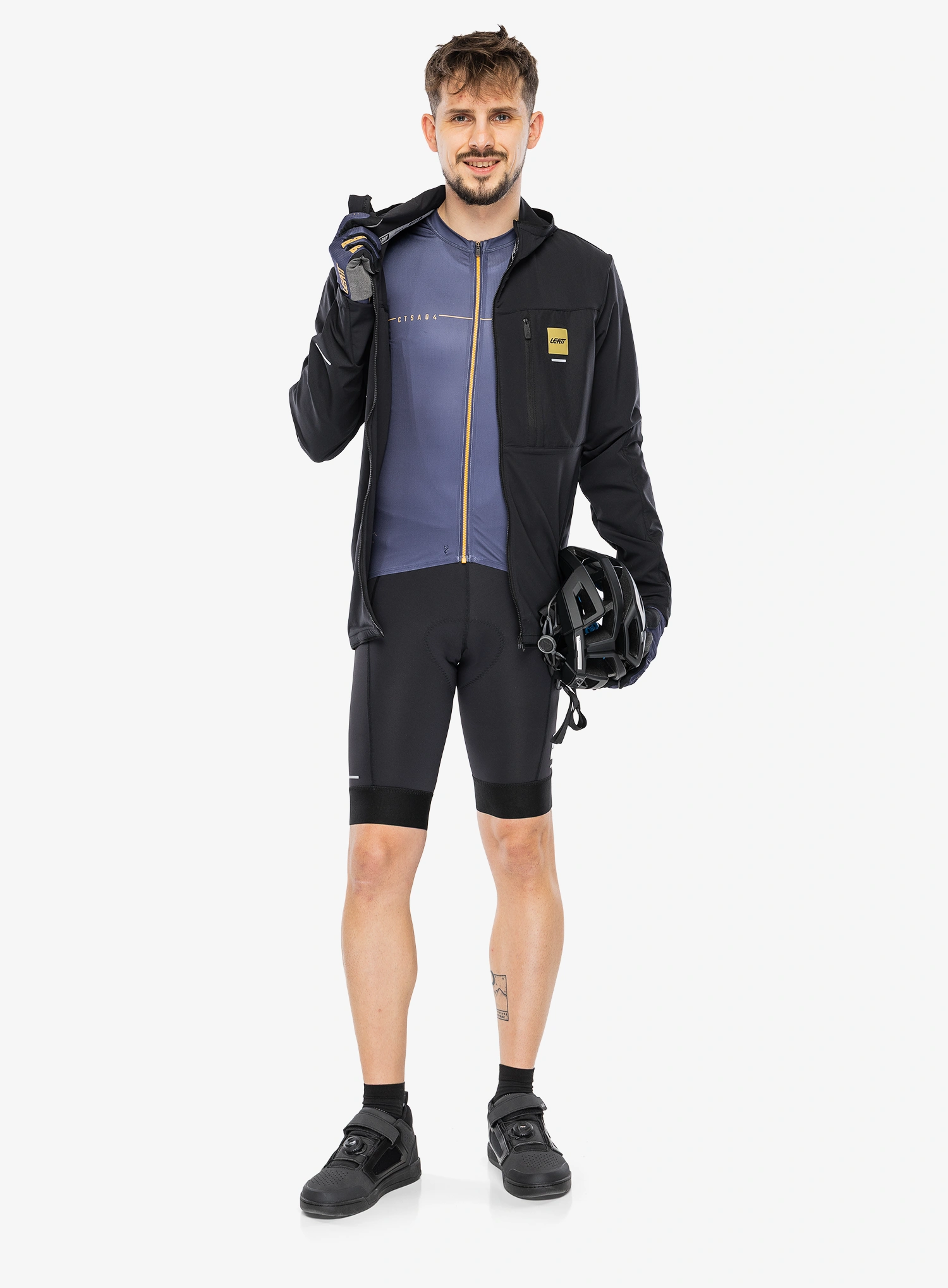 Bunda na bicykel Leatt MTB 1.0 WindBlock Jacket - black