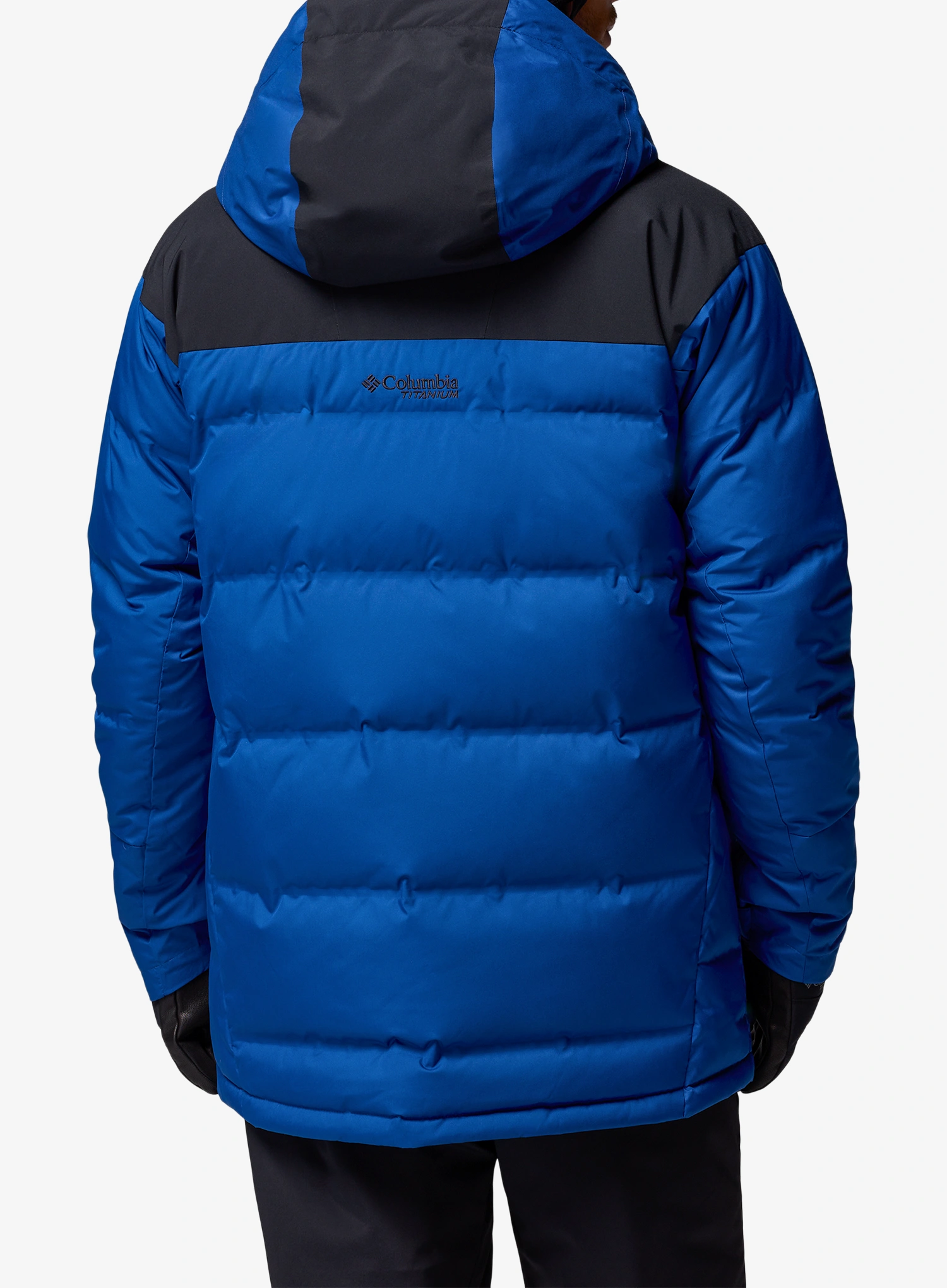 Lyžiarska bunda Columbia Glacier Ridge Down Jacket - mountain blue/black