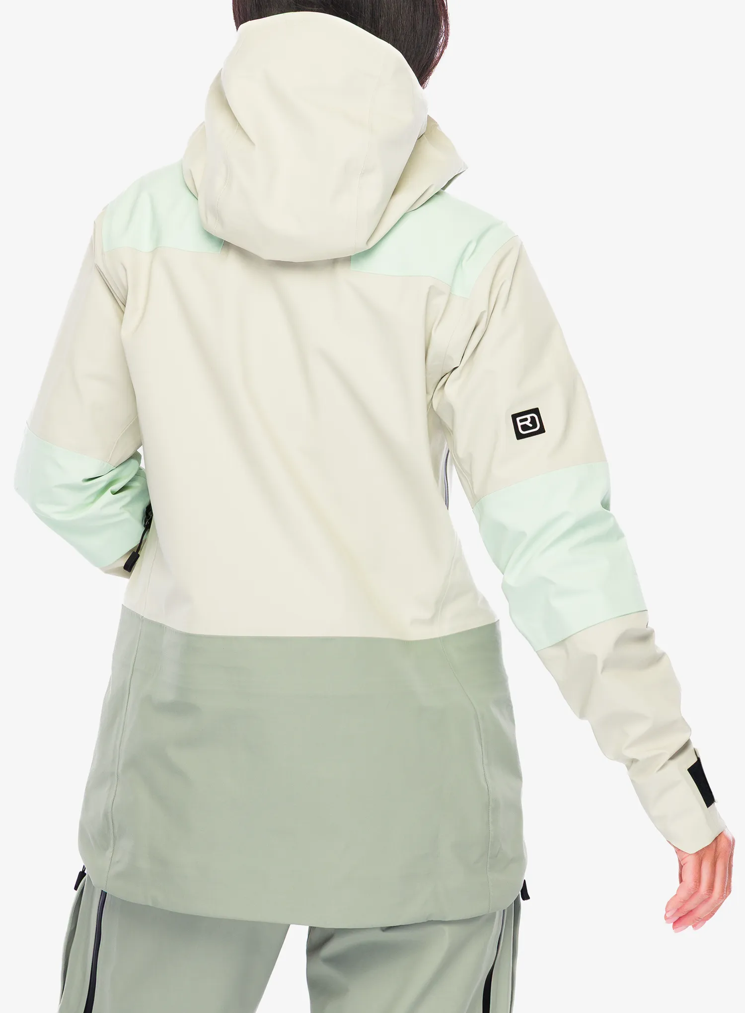 Dámska lyžiarska bunda Ortovox Ravine Free 3L Jacket - white tea