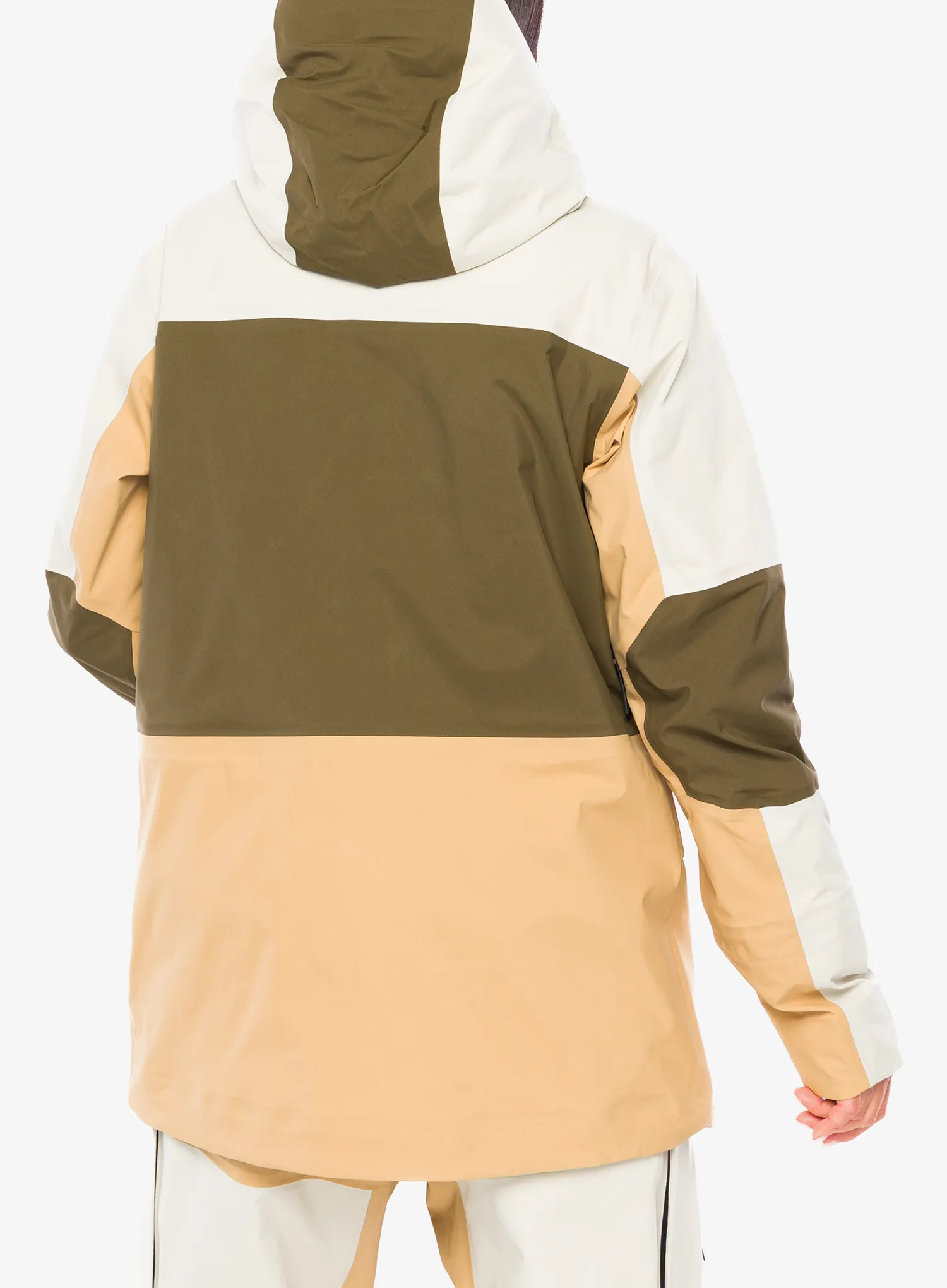 Dámska lyžiarska bunda Peak Performance Gravity GORE-TEX 3L Jacket - sierra sand/meadow moss