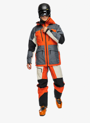 Lyžiarska bunda Peak Performance Vertical GORE-TEX Pro Jacket - solar burst/mountain mist