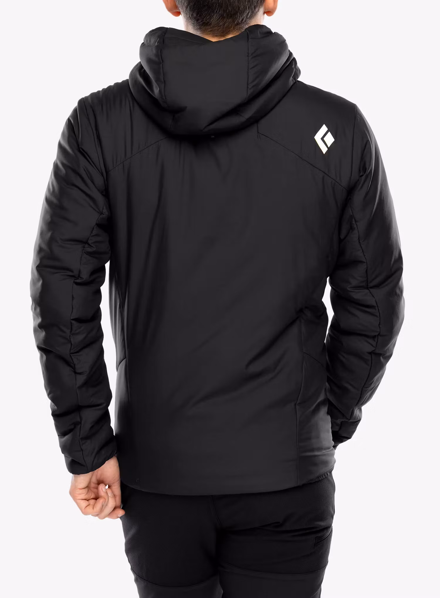 Zateplená bunda Black Diamond First Light Stretch Hoody - black/black