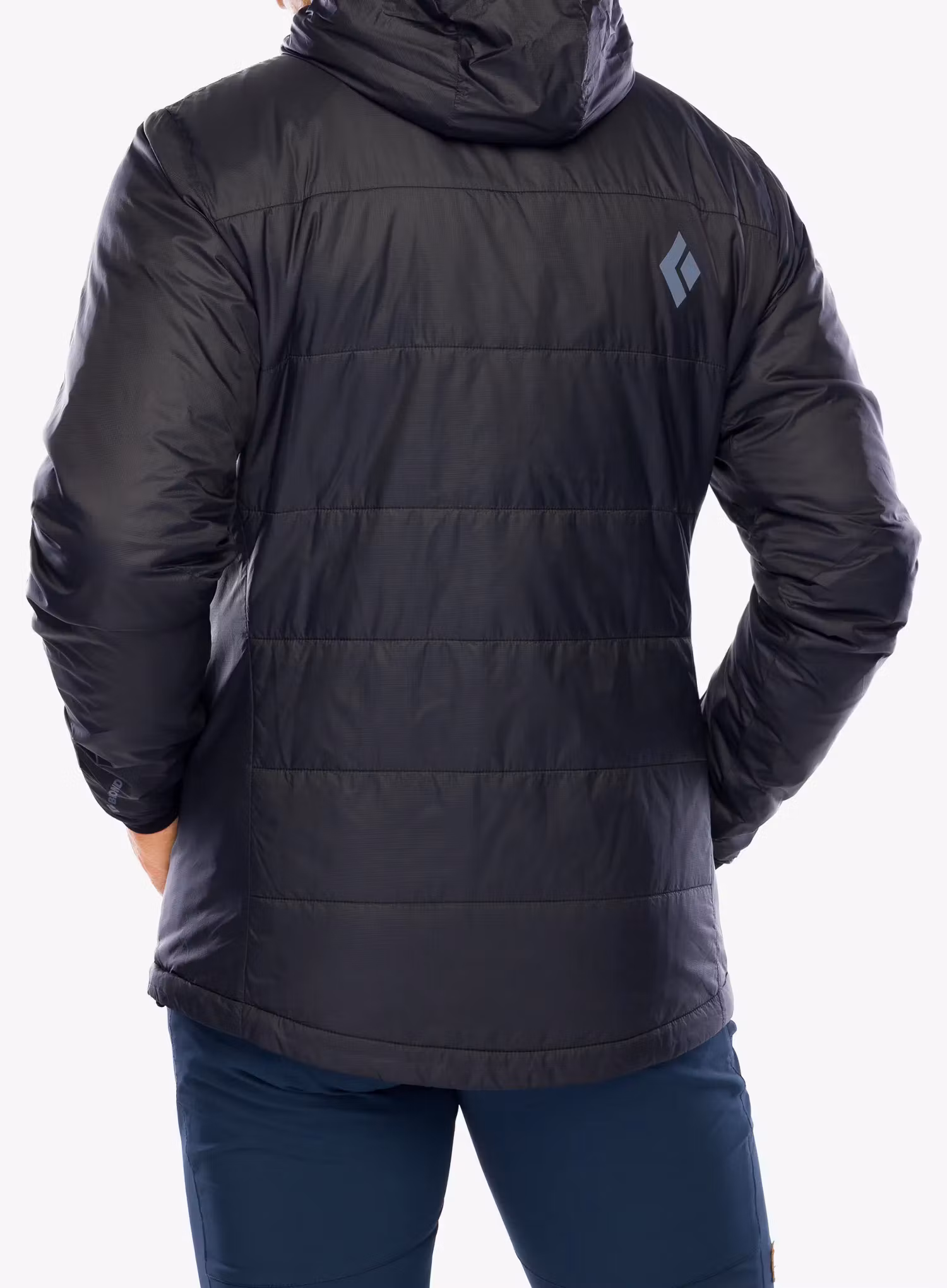 Zateplená bunda Black Diamond Solution Hoody - black