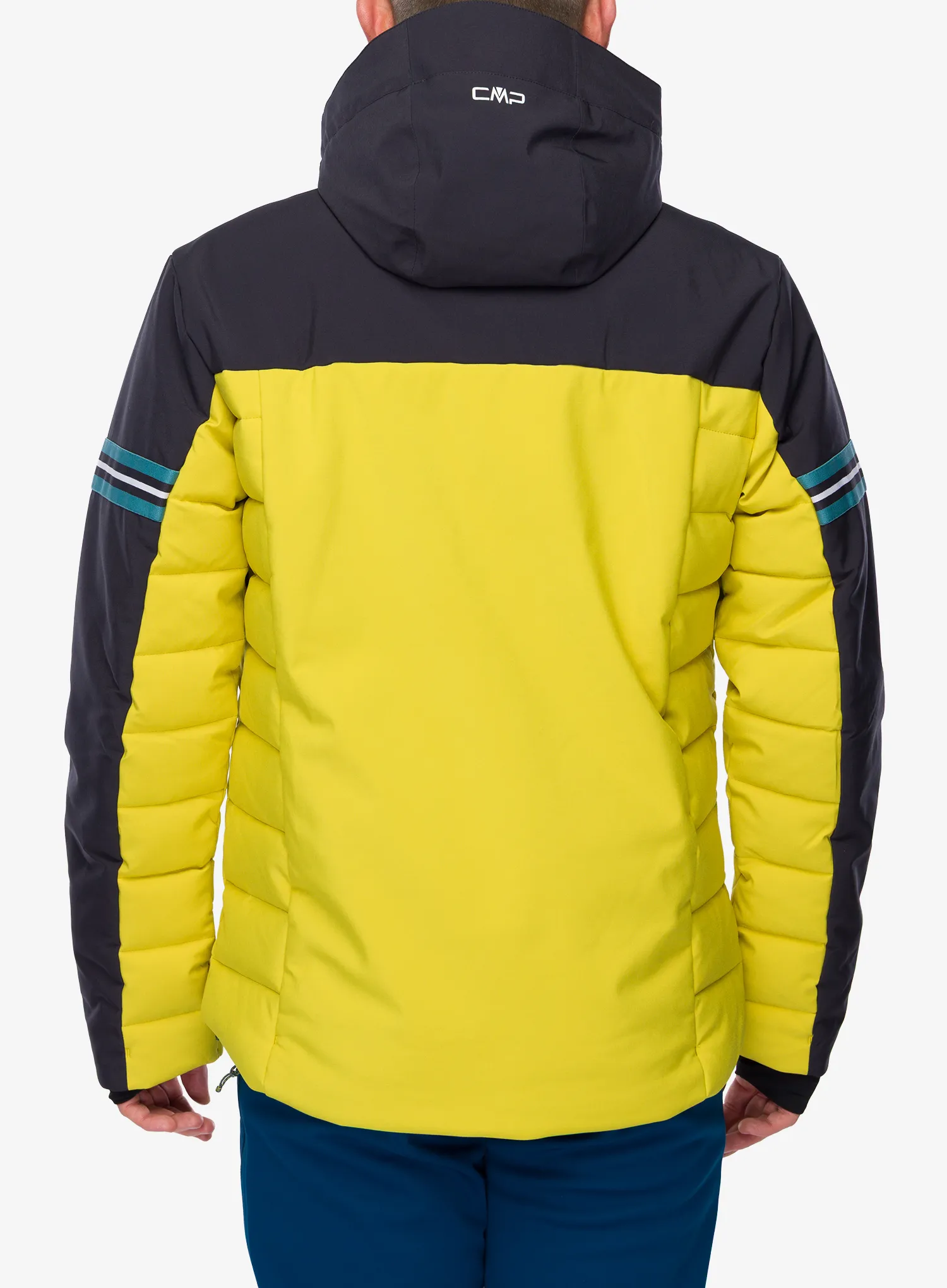 Zateplená bunda CMP Trivon - gold green