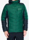 Zateplená bunda Columbia Labyrinth Loop II Hooded Jacket - rain forest/black