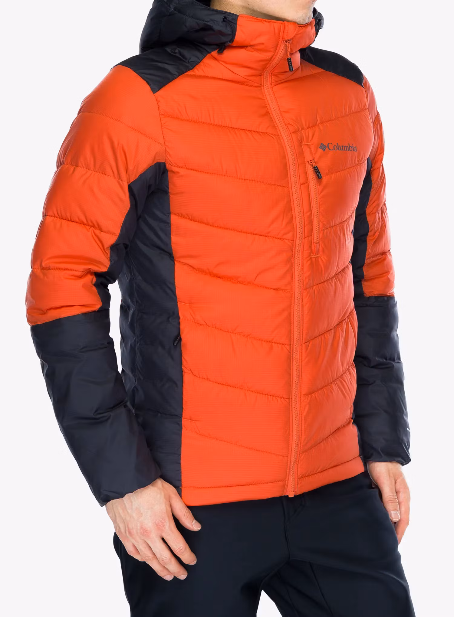 Zateplená bunda Columbia Labyrinth Loop II Hooded Jacket - zing/shark