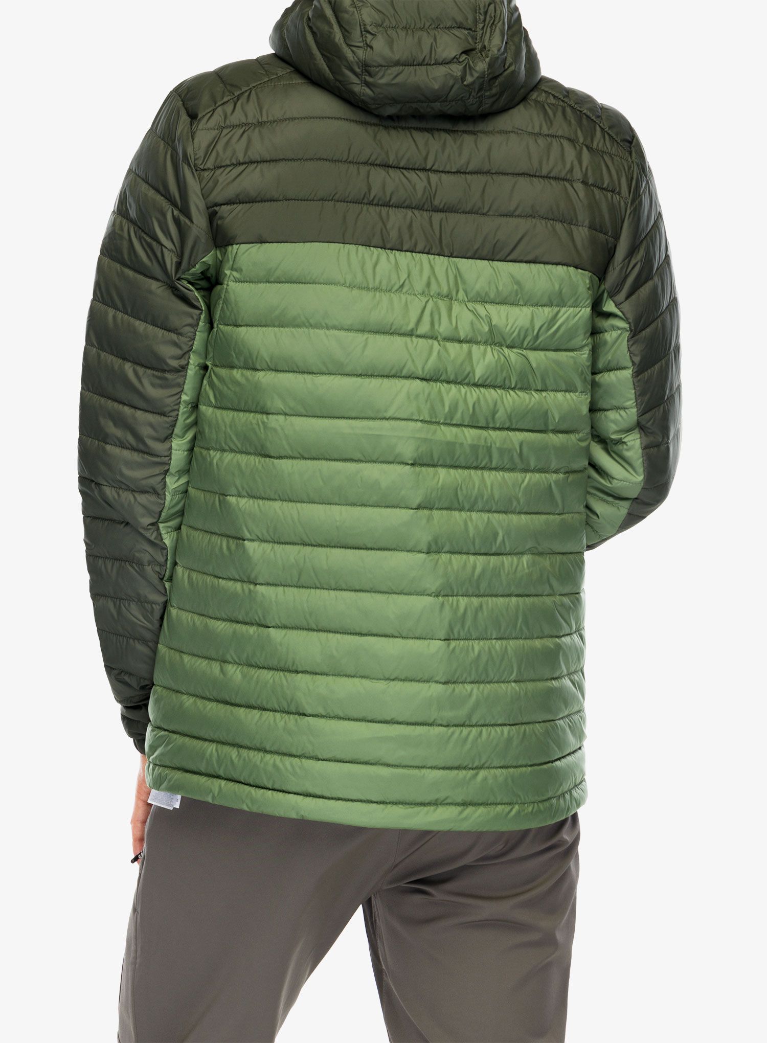 Zateplená bunda Columbia Silver Falls II Hooded Jacket - canteen/greenscape