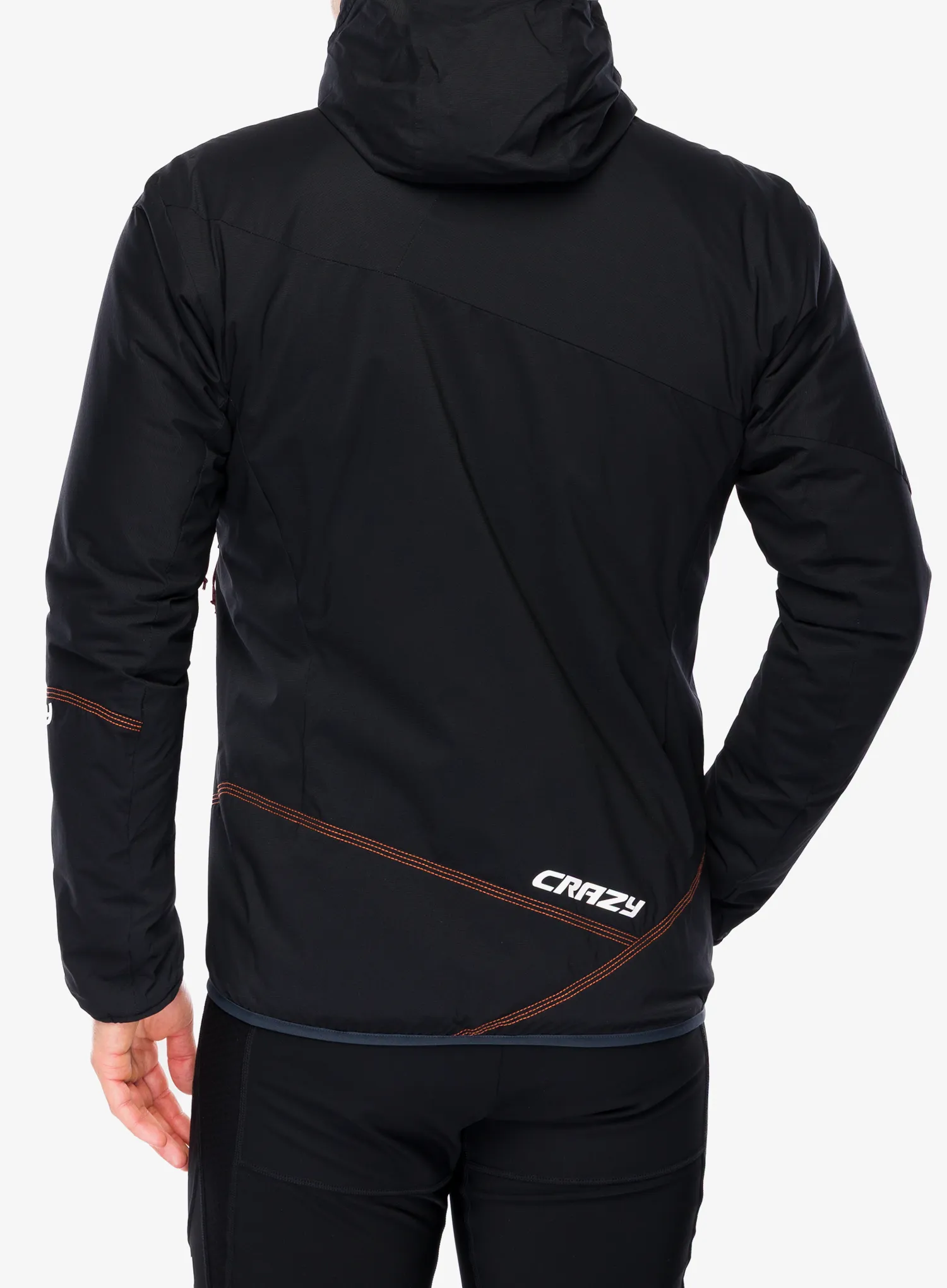 Zateplená bunda Crazy Jacket Neutron - brick/black