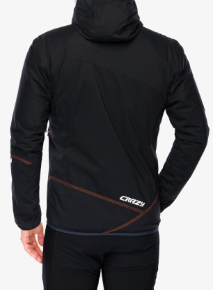 Zateplená bunda Crazy Jacket Neutron - brick/black