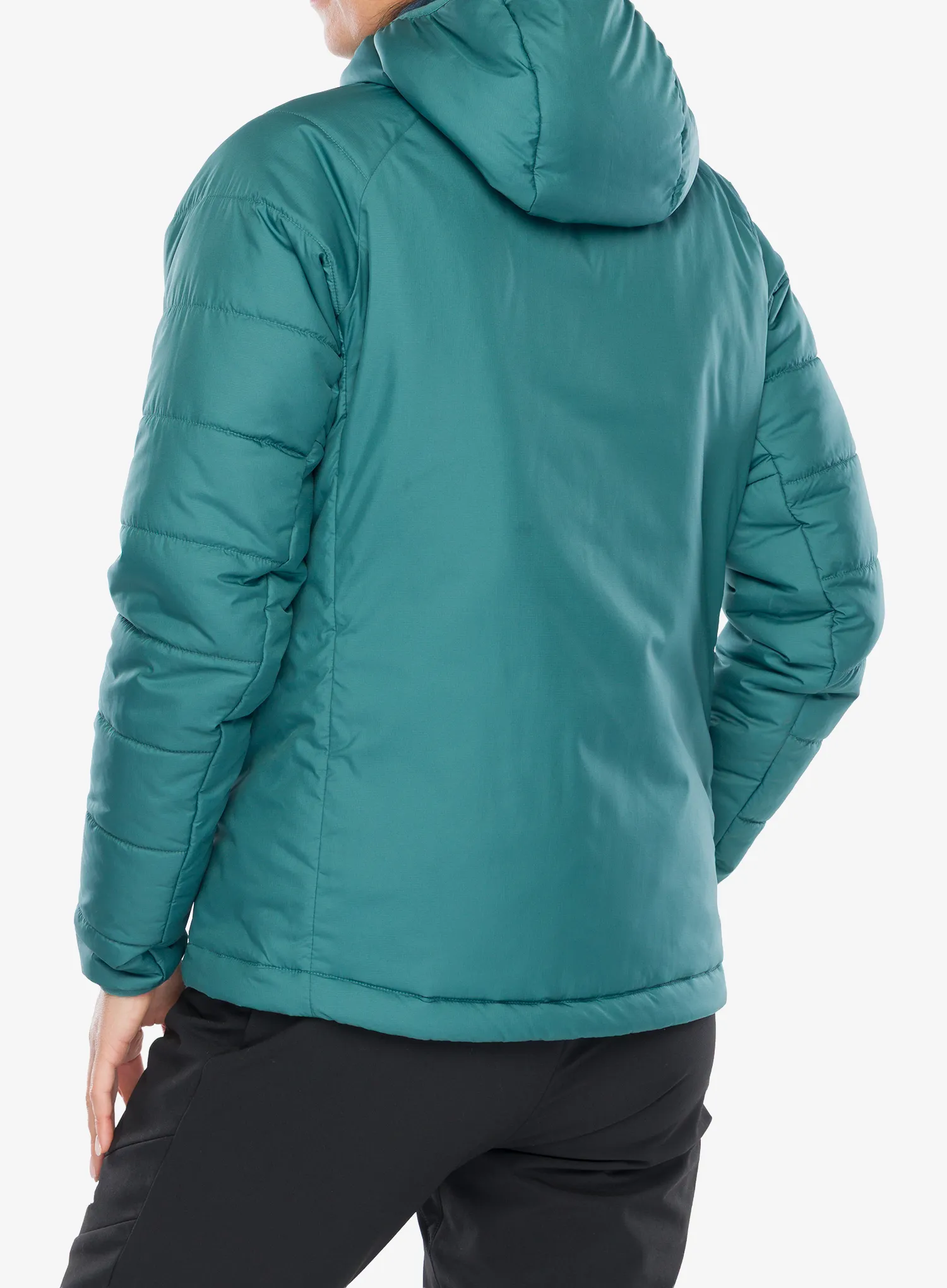 Zateplená bunda dámska adidas TERREX Multi Synthetic Insulated Hooded Jacket - preloved teal