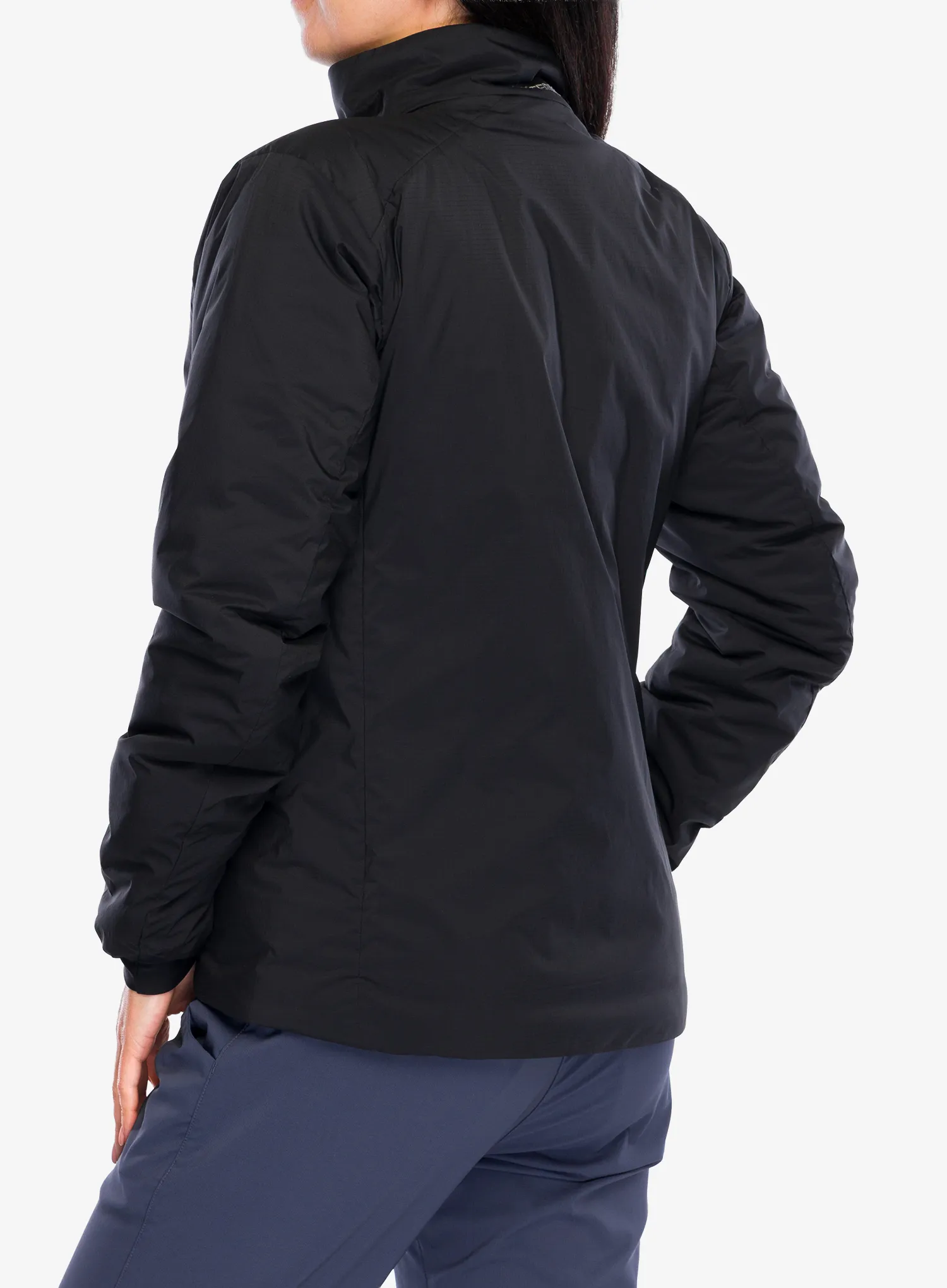 Zateplená bunda dámska Arcteryx Atom SV Jacket - black/black