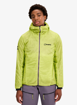 Zateplená bunda dámska Berghaus Mtn Arete Lb Synthetic Hoody - purple planet