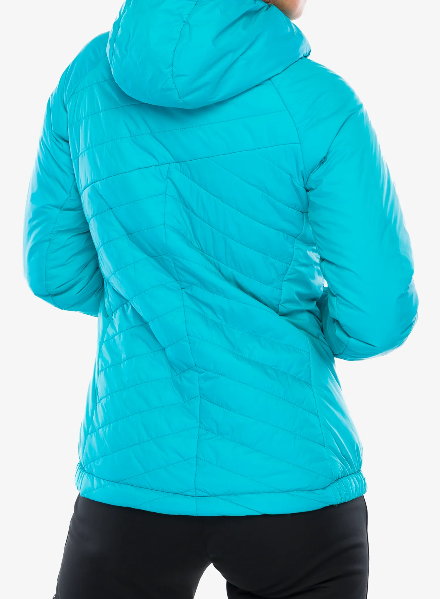 Zateplená bunda CMP Aalia Jacket Fix Hood - lagoon