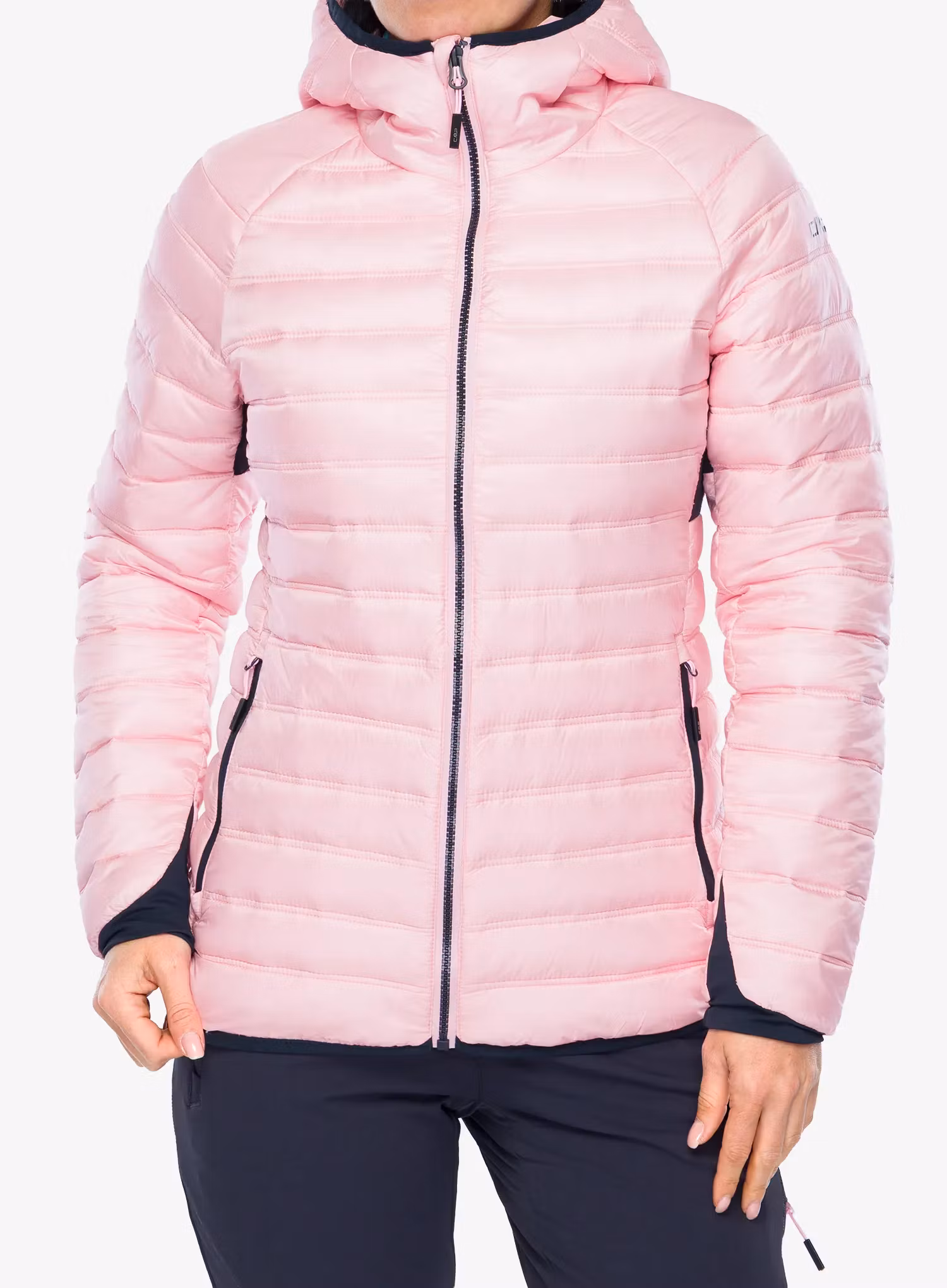 Zateplená bunda dámska CMP Plynta - pink