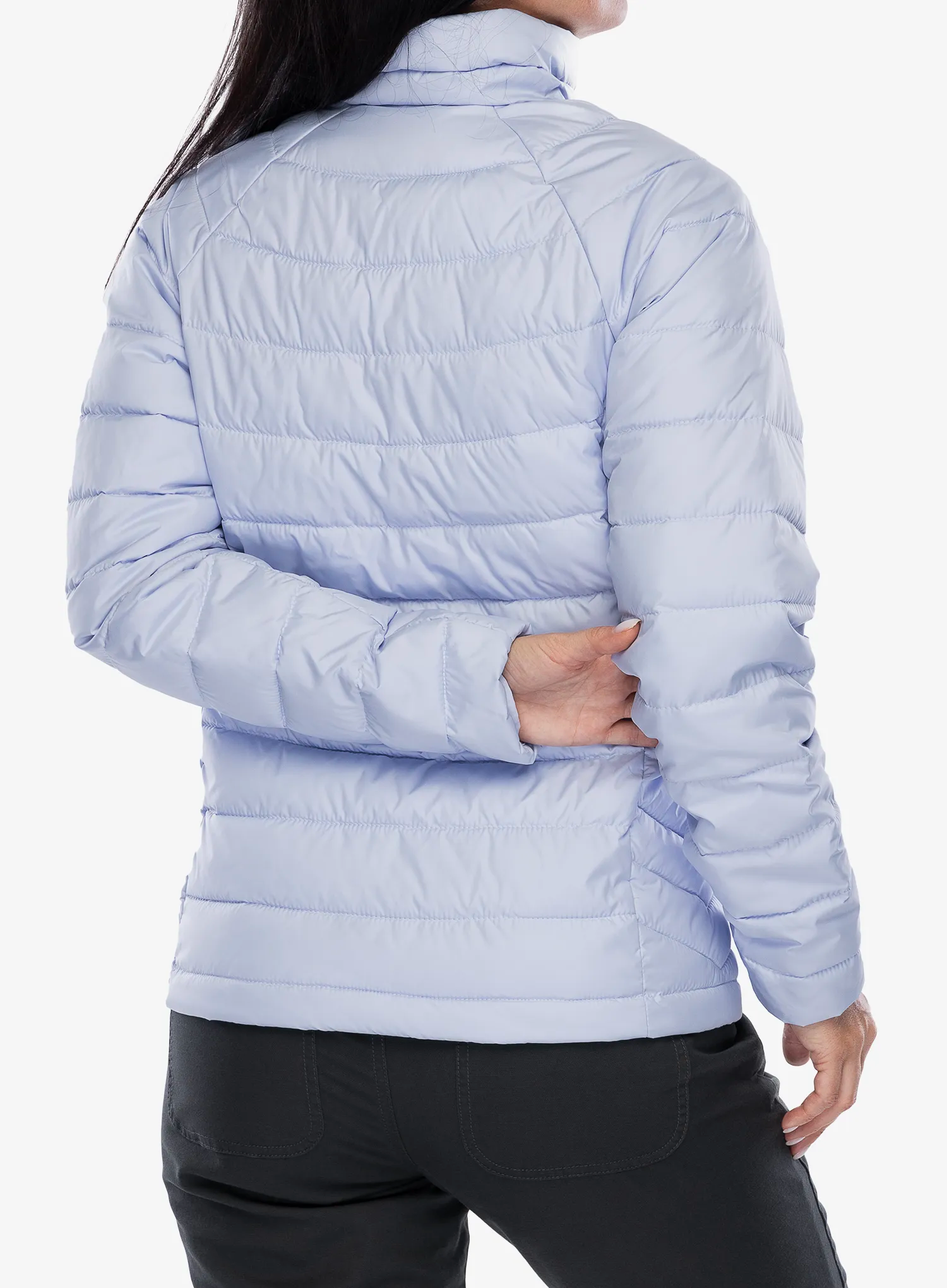 Zateplená bunda dámska Columbia Powder Lite II Full Zip Jacket - snowdrift