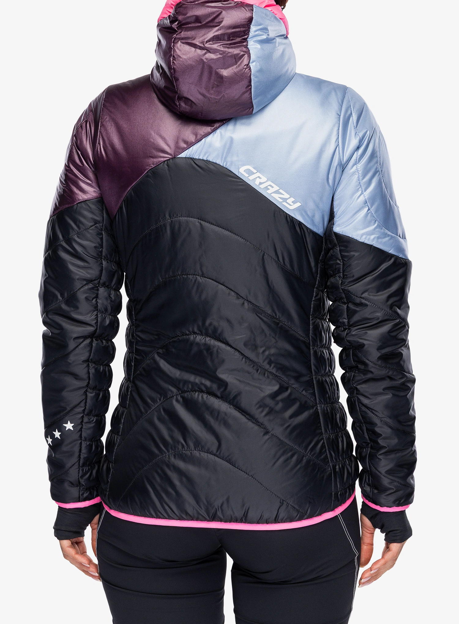 Zateplená bunda dámska Crazy Jacket Electra - blueberry