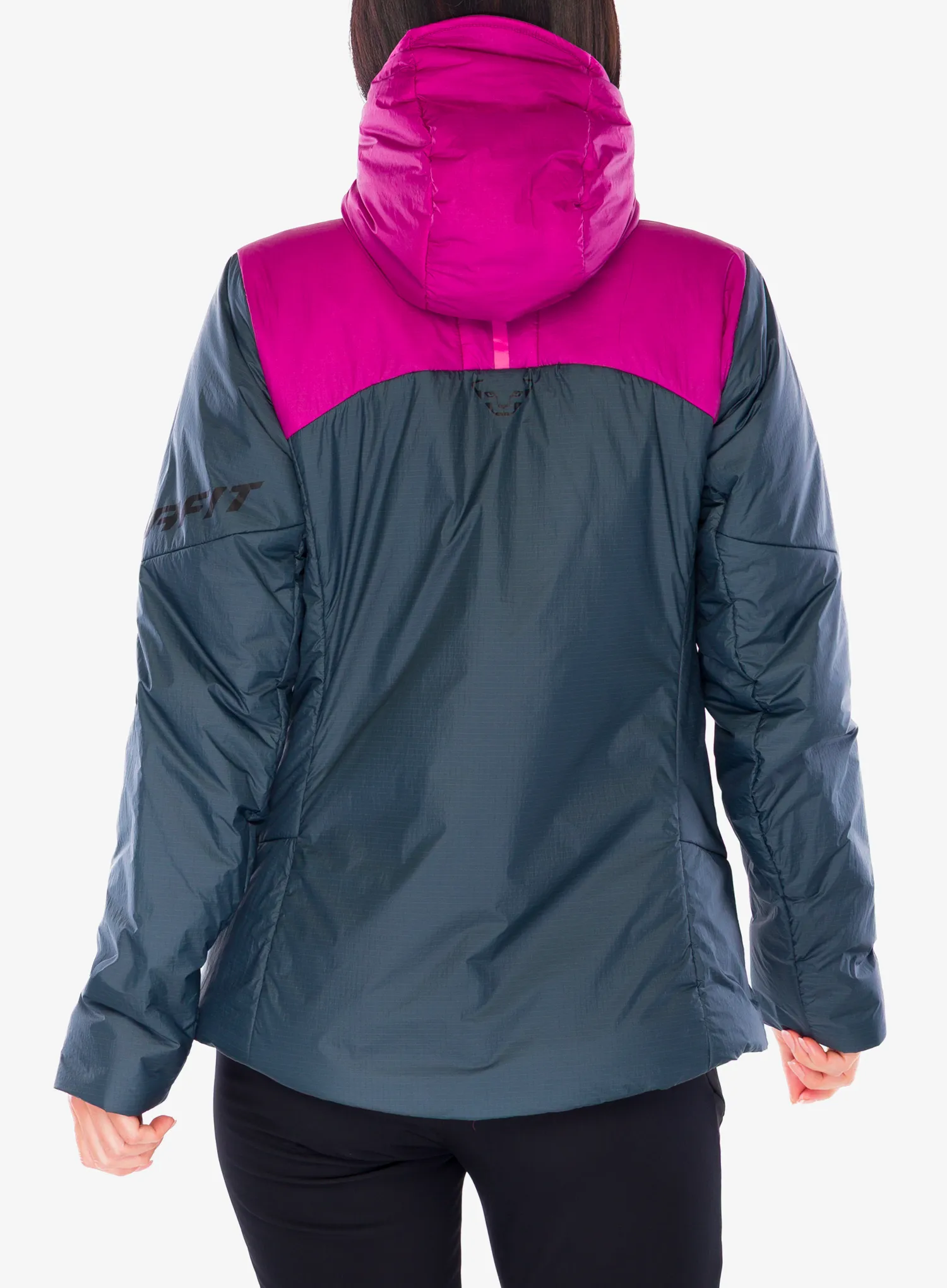 Zateplená bunda dámska Dynafit Radical PRL Hood Jacket - magenta