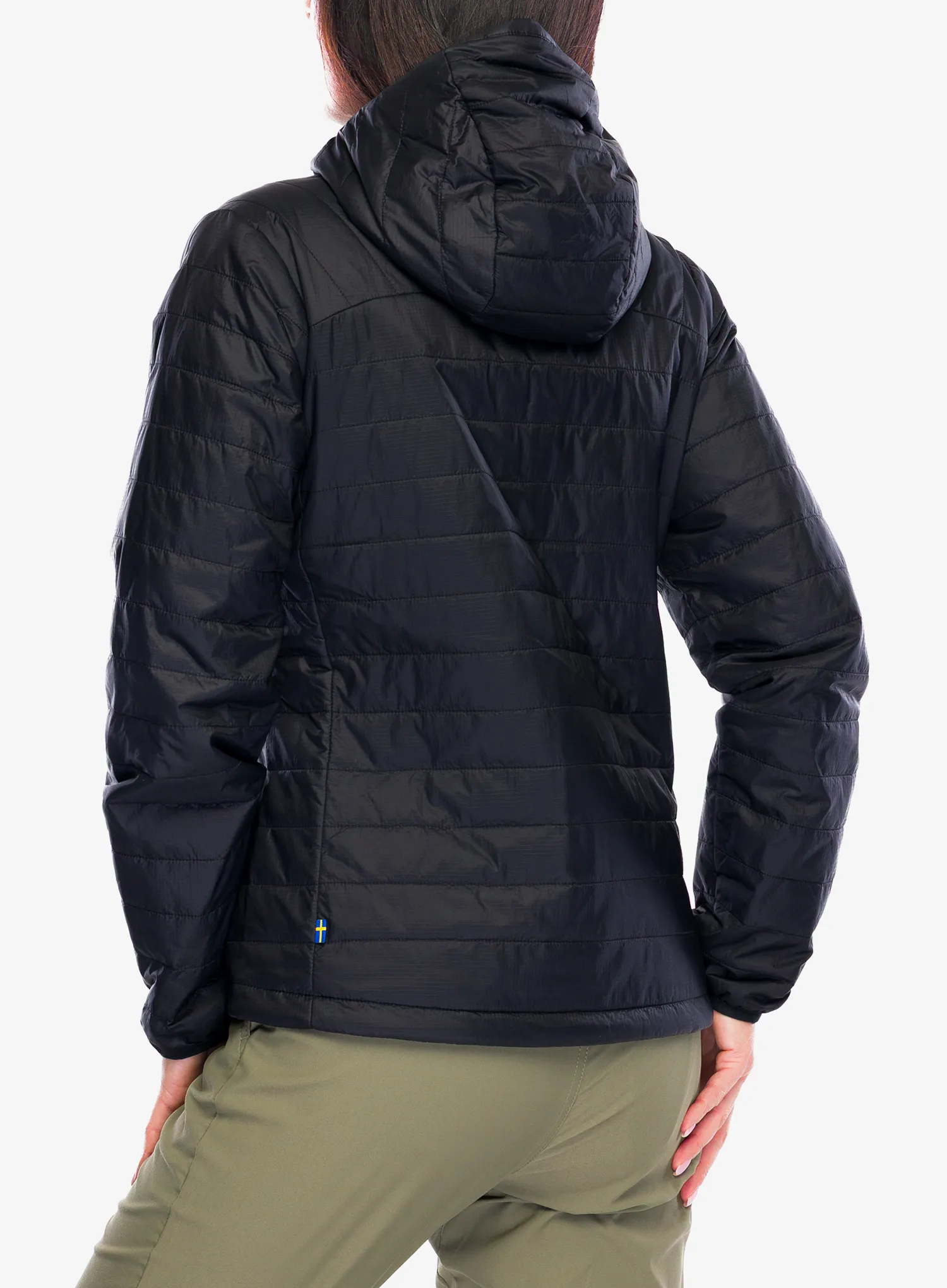 Zateplená bunda dámska Fjallraven Expedition X-latt Hoodie - black