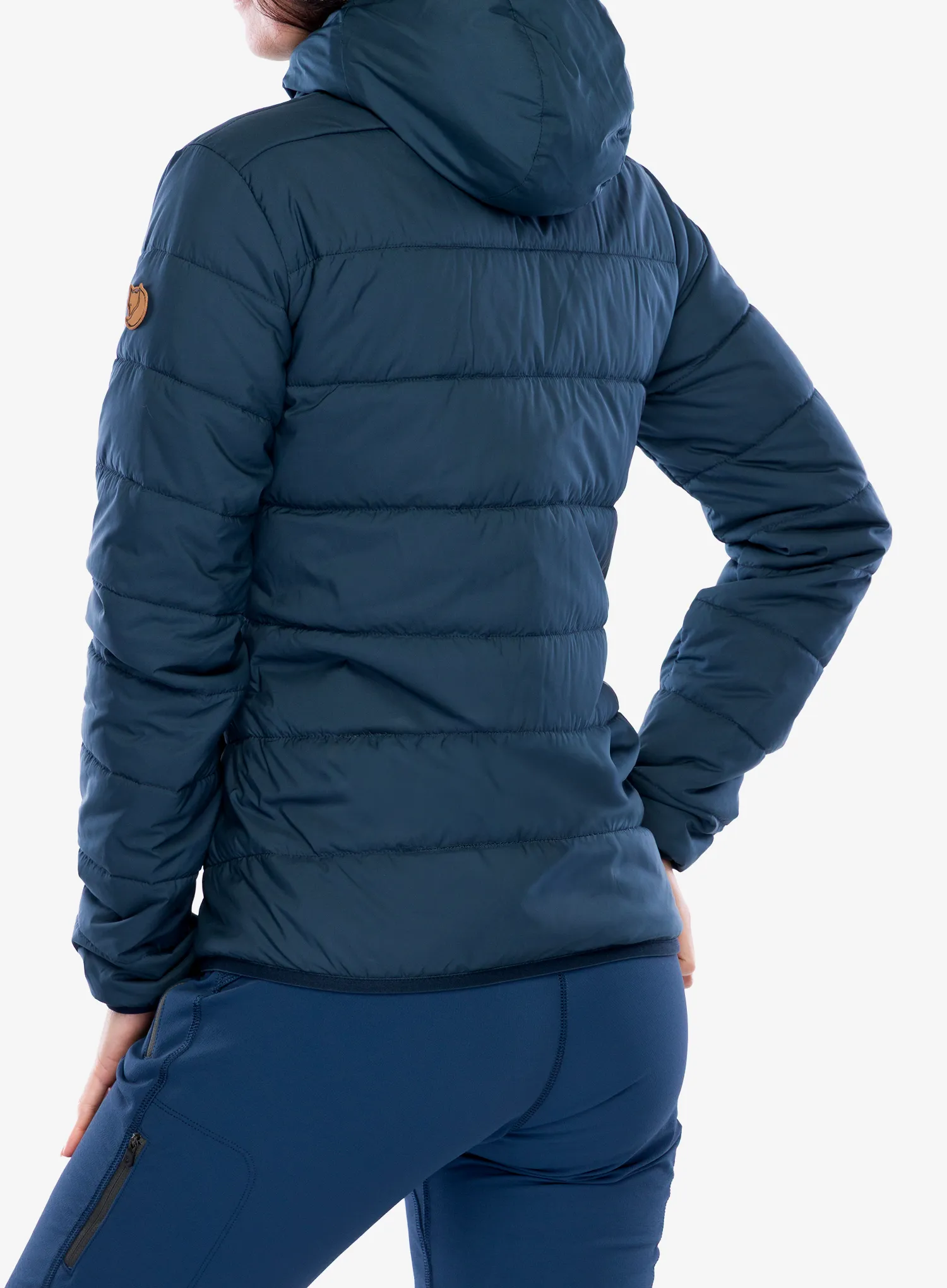 Zateplená bunda Fjallraven Keb Padded Hoodie - mountain blue