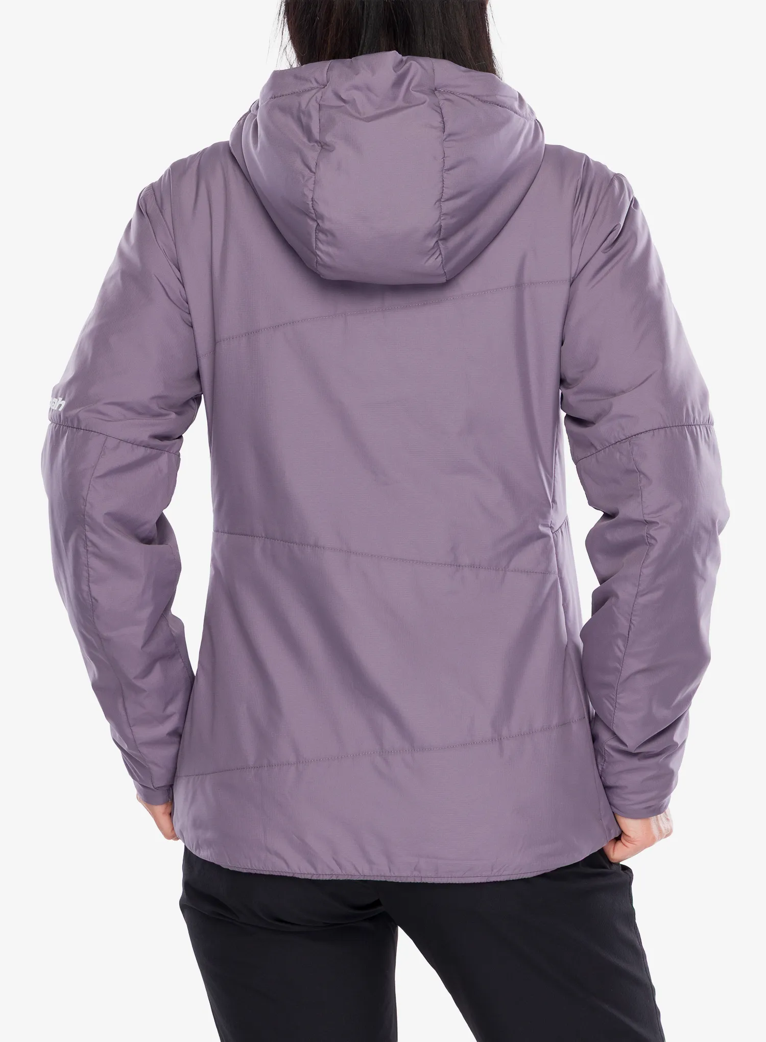 Zateplená bunda dámska Hannah Taya Hoody - gray ridge