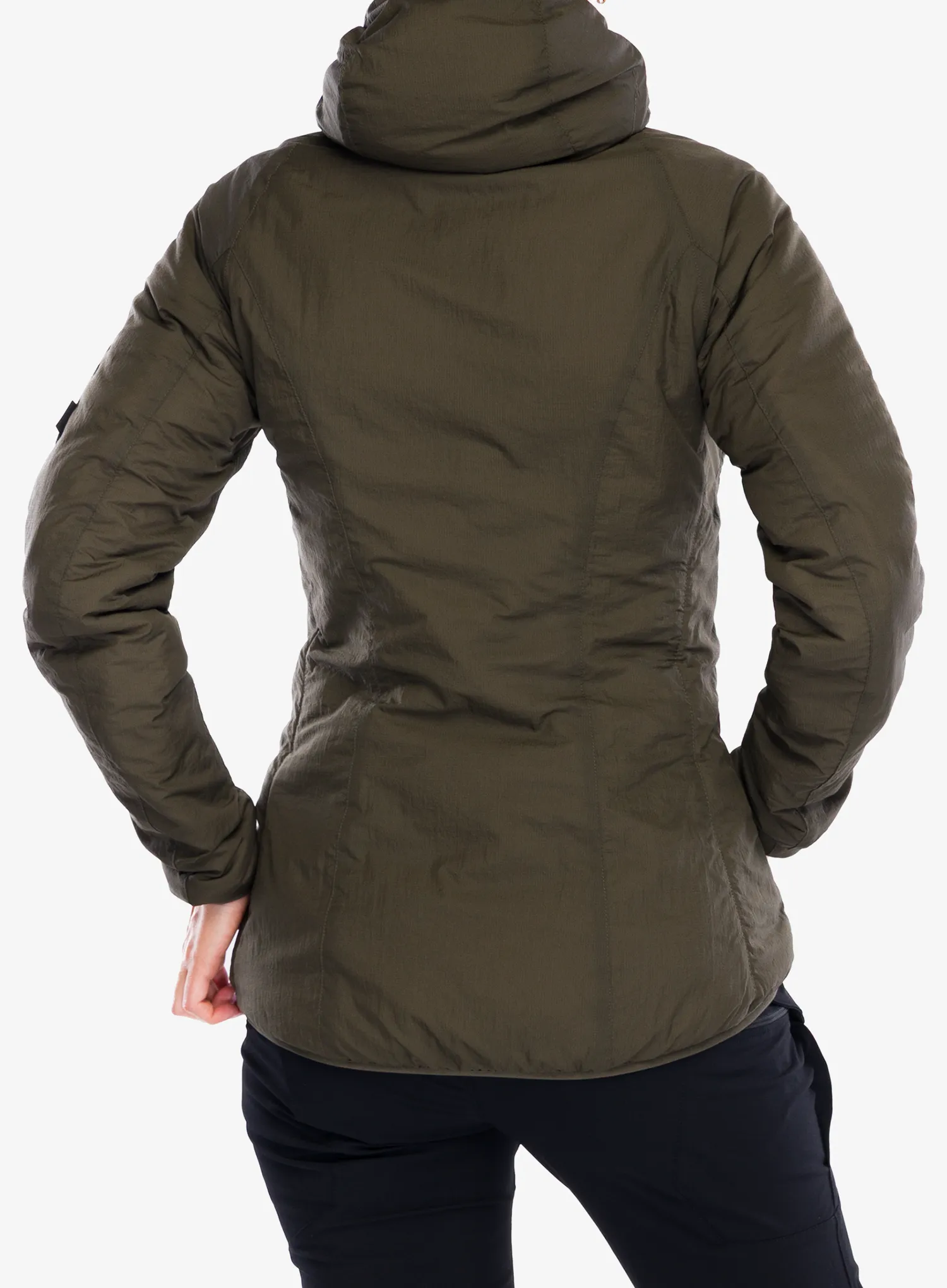 Zateplená bunda Helikon-Tex Wolfhound Hoodie - taiga green