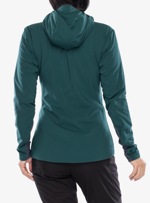 Zateplená bunda dámska Patagonia Nano-Air Ultralight Full-Zip Hoody - cascade green/green