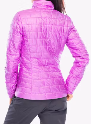 Zateplená bunda dámska Patagonia Nano Puff Jacket - brisk purple