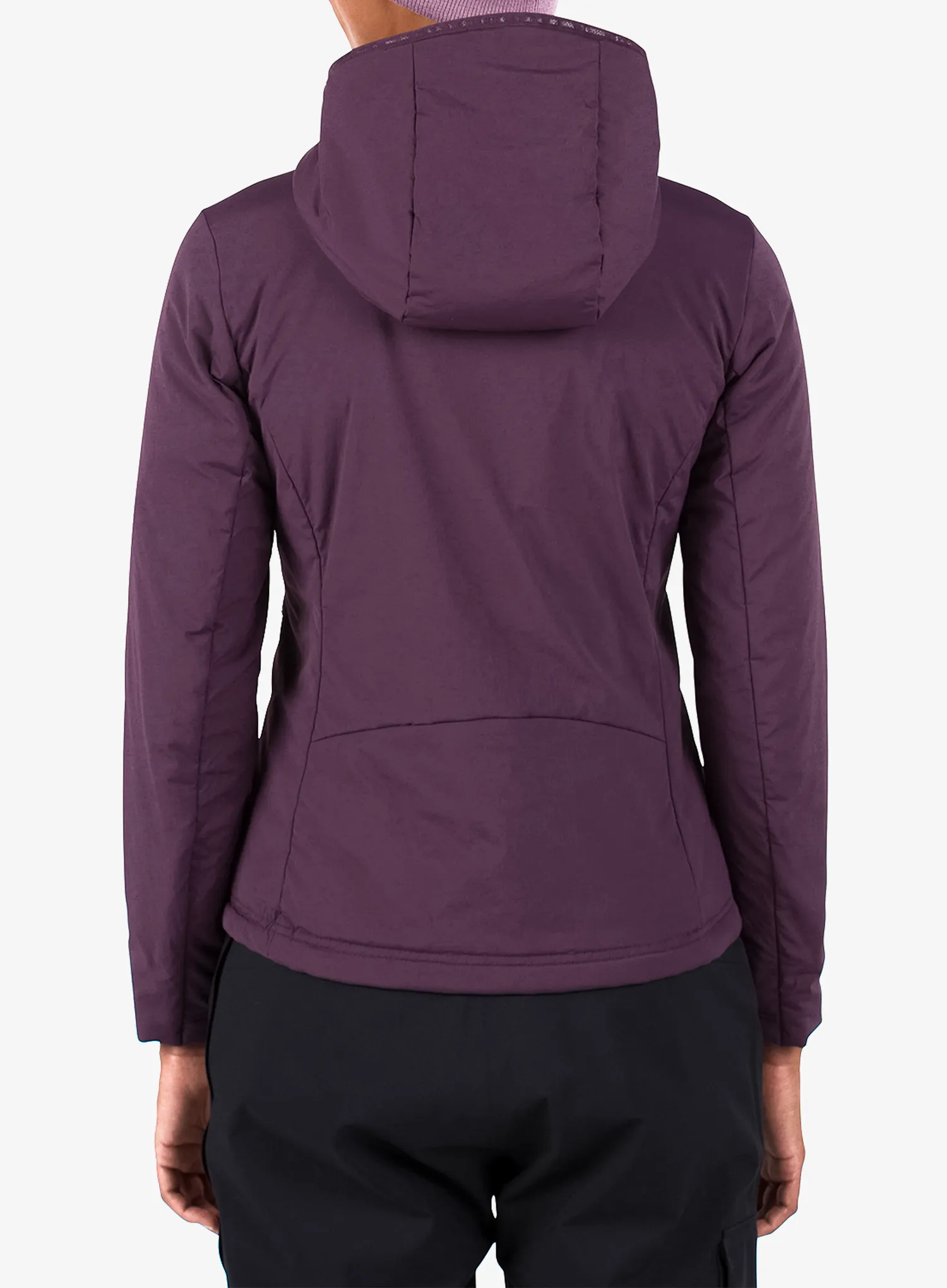 Zateplená bunda dámska Rossignol Opside Hoodie Jacket - mulberry
