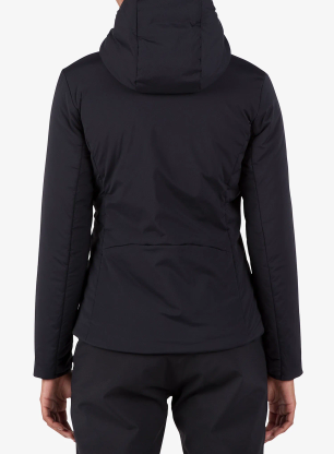 Zateplená bunda dámska Rossignol Opside Warm Insulated Hoodie Jacket - black
