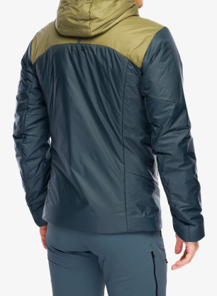 Zateplená bunda Dynafit Radical PRL Hood Jacket - military green