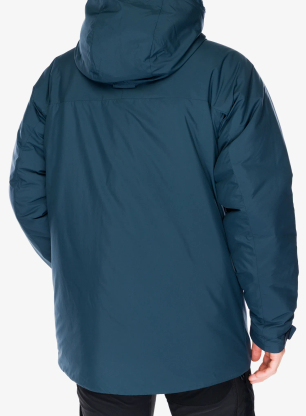 Zateplená bunda Fjallraven Bergtagen 130 Insulation Jkt - mountain blue/mustard yellow