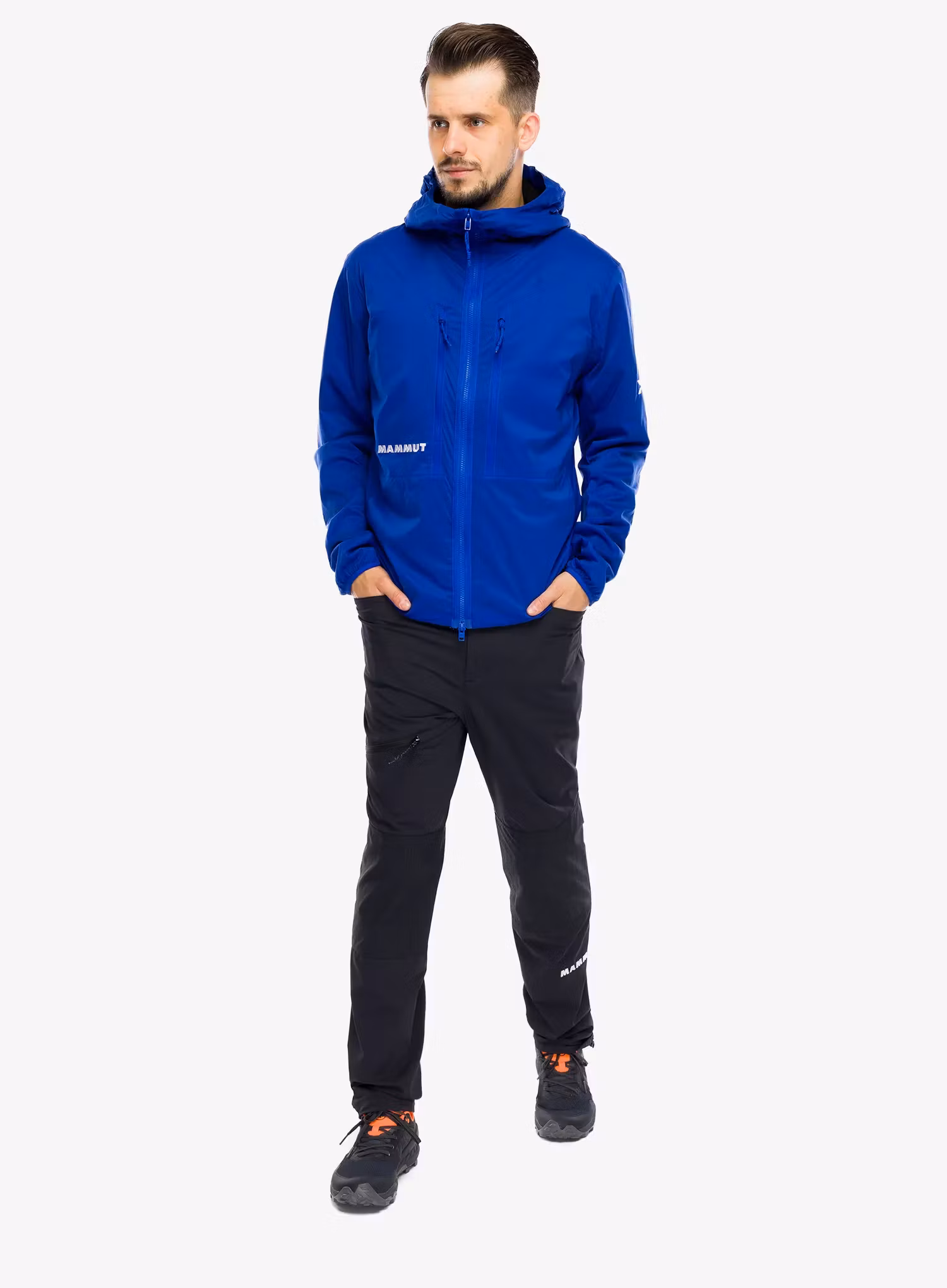 Zateplená bunda Mammut Eiger Nordwand IN Flex Air Hooded Jacket - eiger blue