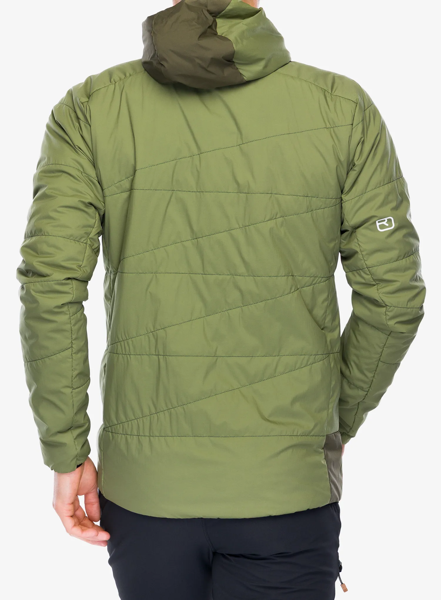 Zateplená bunda Ortovox Swisswool Piz Duan Jacket - wild herbs