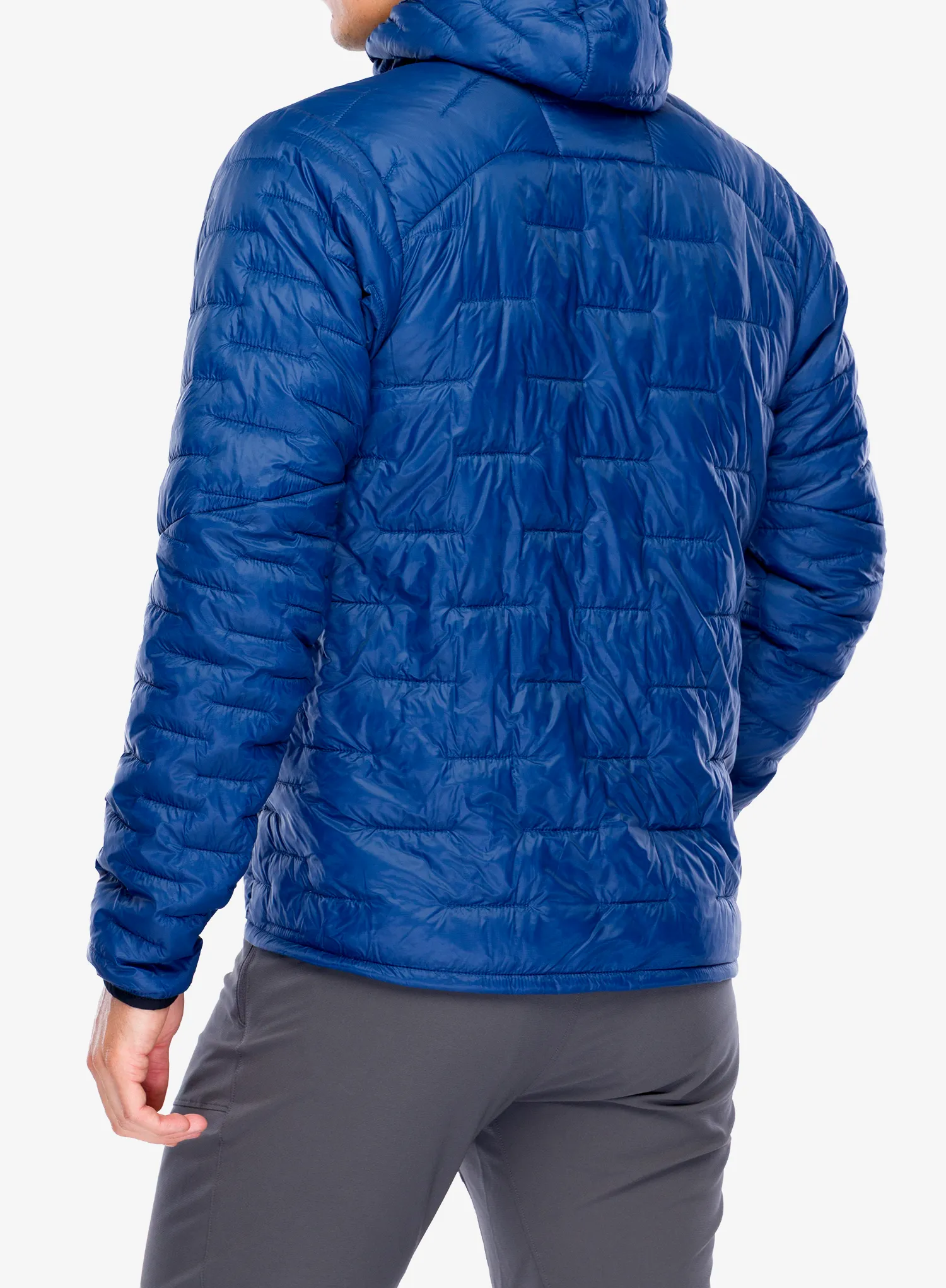 Zateplená bunda Patagonia Micro Puff Hoody - clement blue