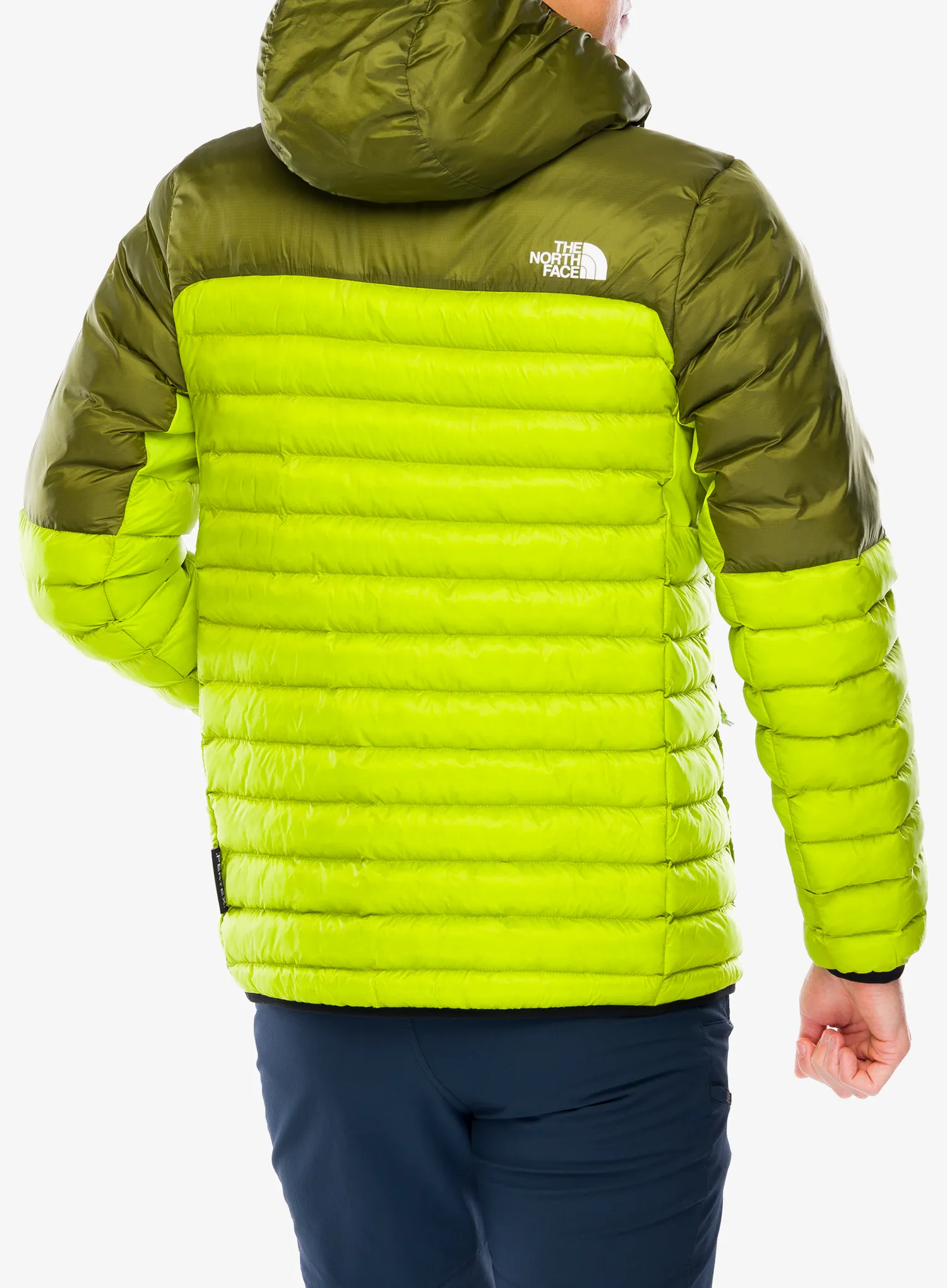Zateplená bunda The North Face Terra Peak Hoodie - meadow grass/forest olive