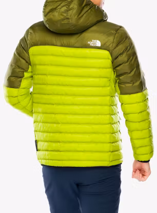 Zateplená bunda The North Face Terra Peak Hoodie - meadow grass/forest olive
