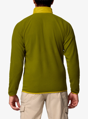 Flísová bunda Columbia Fast Trek Overlay Full Zip - mossy green/antique moss