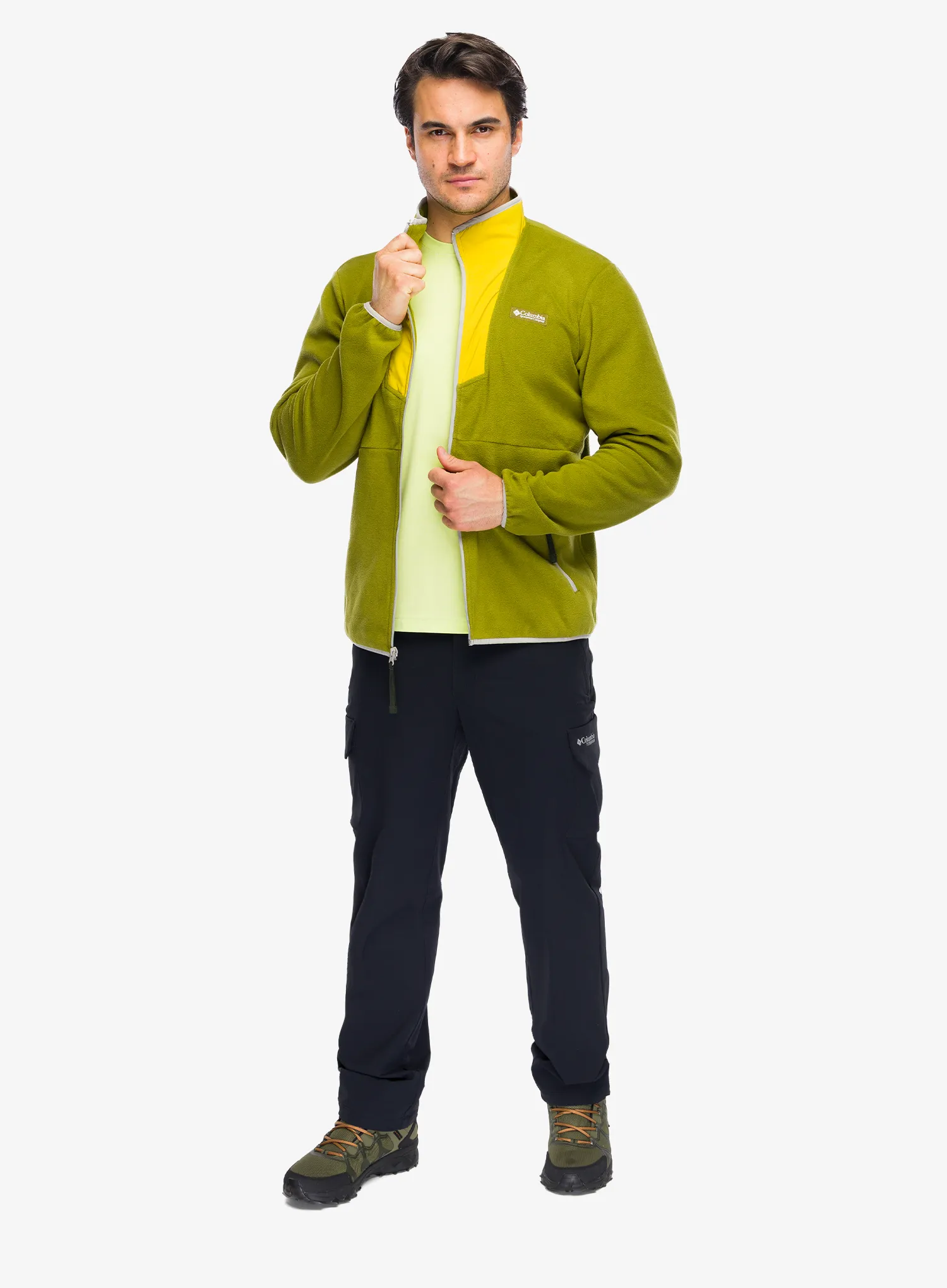 Flísová bunda Columbia Sequoia Grove Full Zip Fleece - mossy green/antique moss