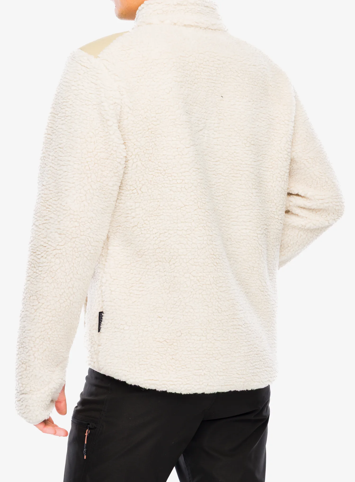 Flísová bunda Dovre Teddy Fleece Merino Wool - beige