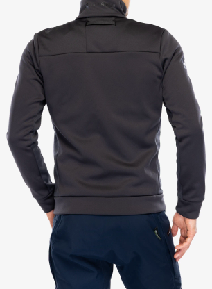 Flísová bunda Helly Hansen Crew Fleece Jacket - ebony