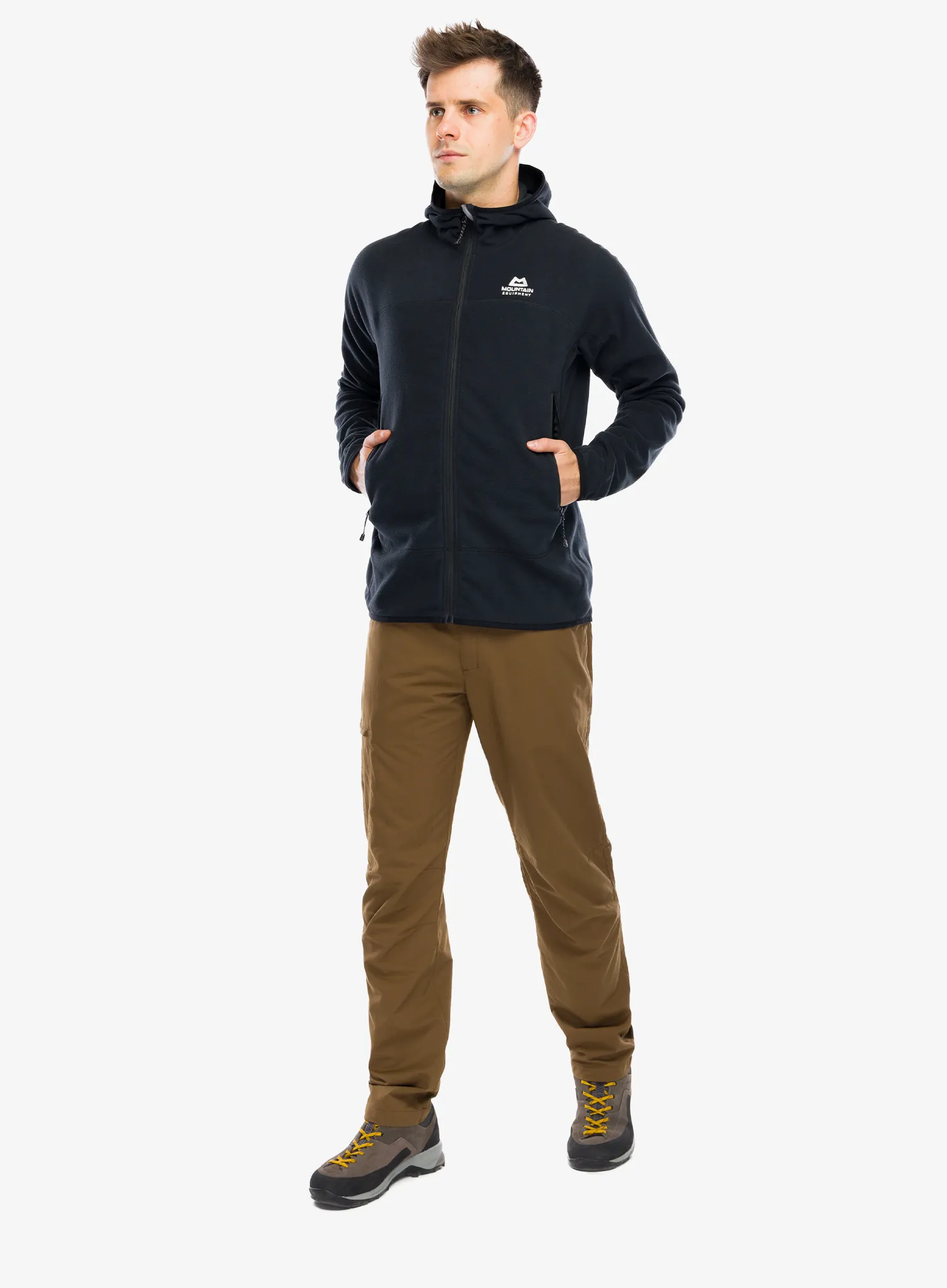 Flísová bunda Mountain Equipment Micro Zip Jacket - black